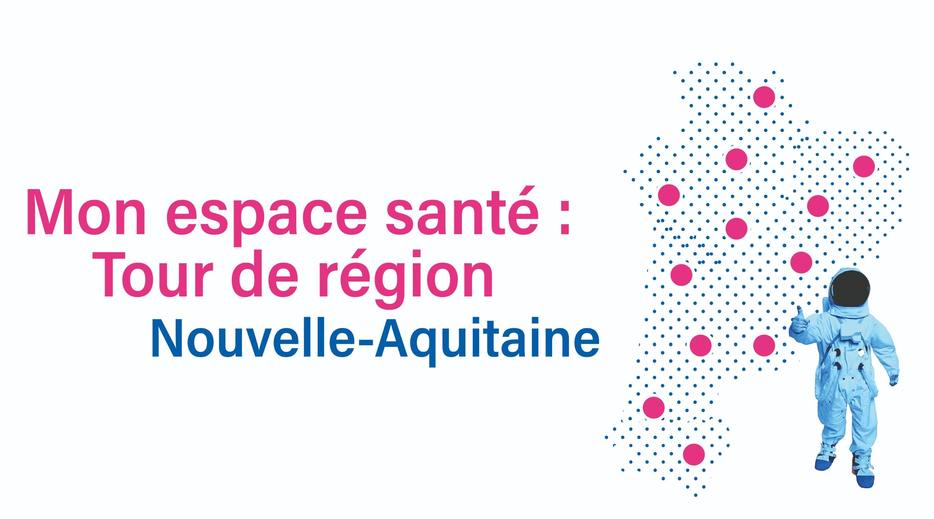 Logo Tour de région Mon espace santé Nouvelle-Aquitaine